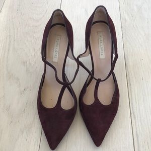 Pura Lopez T-Strap Pumps